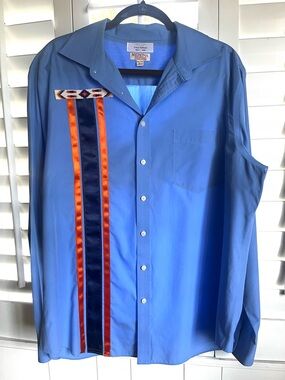 Native American Men’s Ribbon Shirt XL